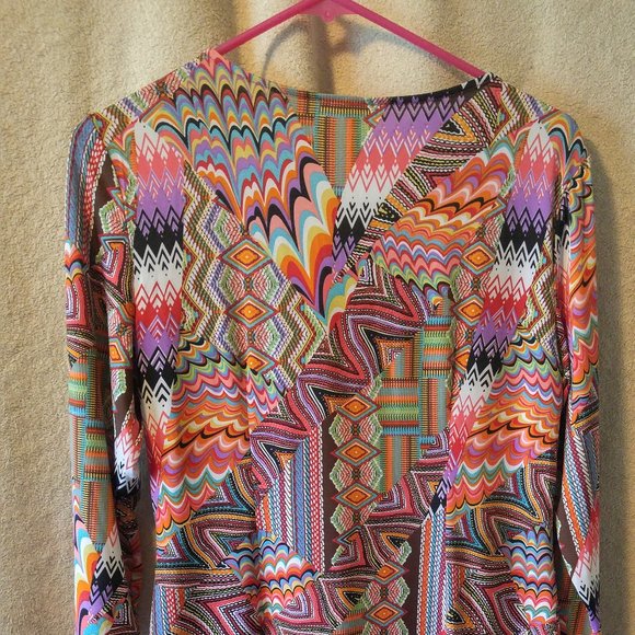 2 for $10 Milano LS Patchwork Vintage/ - Picture 2 of 4